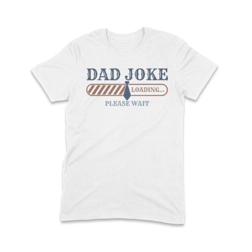dad joke loading white