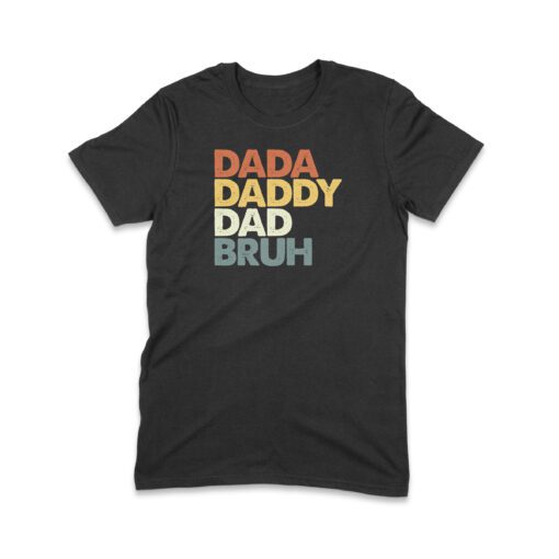 dada daddy bruh worn style black