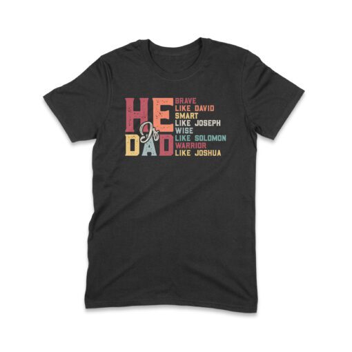 he is dad attributes black